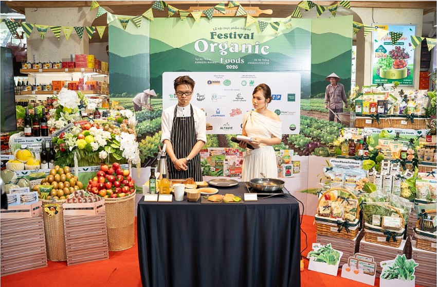 Organic Foods Festival 2026: Điểm hẹn của thực phẩm hữu cơ và tiêu dùng xanh