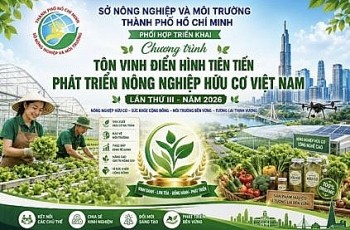 TP.HCM triển khai đề cử điển hình tiên tiến phát triển nông nghiệp hữu cơ Việt Nam năm 2026