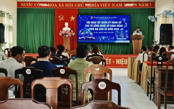 Tp. Huế: Tổ chức Hội nghị tập huấn kỹ năng số cho Tổ Công nghệ số cộng đồng trên địa bàn xã A Lưới