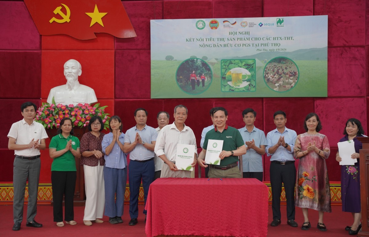 ket noi doanh nghiep cung co nen tang san xuat huu co tai tan lac