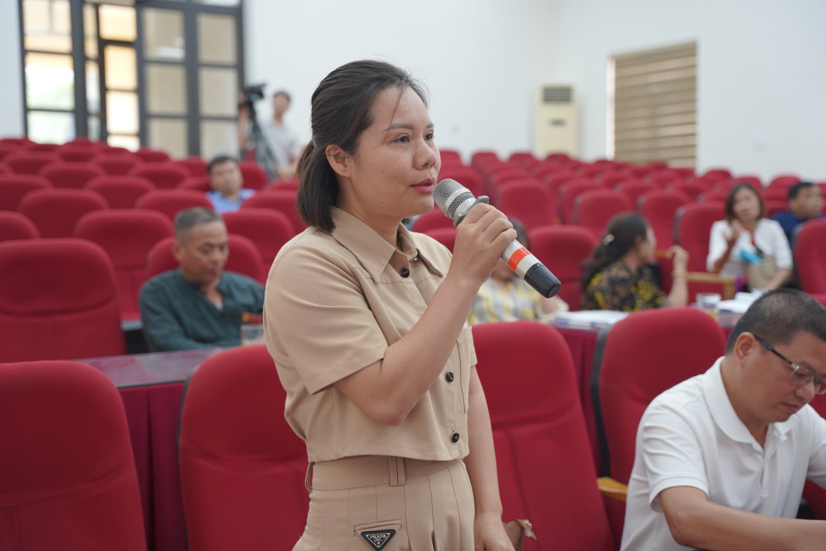 Bà Vũ Thị Lệ Thủy, Giám đốc Hợp tác xã 3T Farm nông sản Cao Phong, cho biết hợp tác xã đặt mục tiêu tham gia PGS, tiếp tục chuẩn hóa kỹ thuật và mở rộng thị trường tiêu thụ.