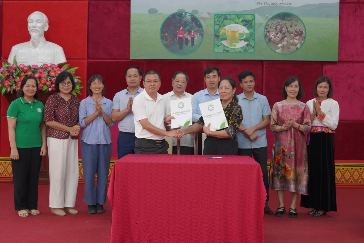 Kết nối doanh nghiệp, củng cố nền tảng sản xuất hữu cơ tại Tân Lạc