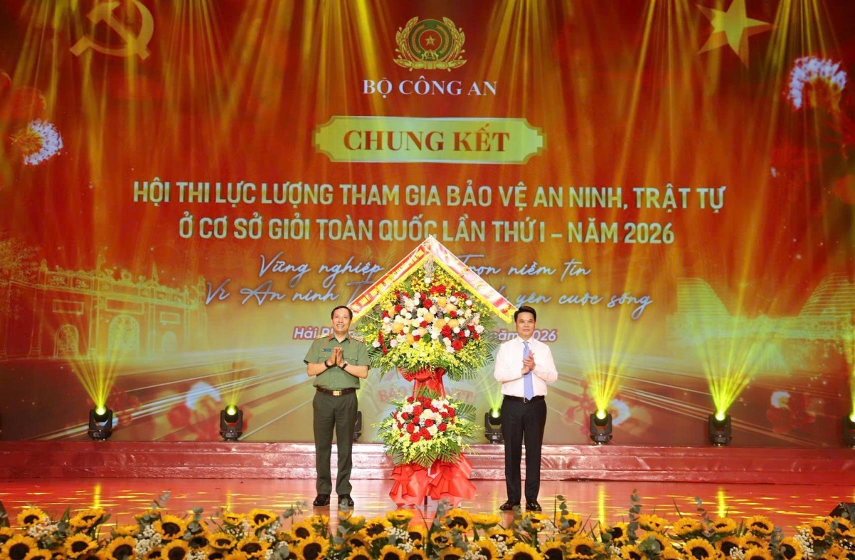 Hải Phòng đăng cai Chung kết Hội thi lực lượng bảo vệ an ninh, trật tự ở cơ sở giỏi toàn quốc năm 2026