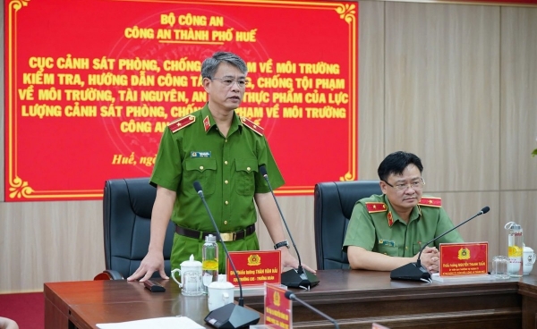 Huế: Phòng ngừa từ sớm, bảo vệ môi trường, tài nguyên thiên nhiên, an toàn thực phẩm