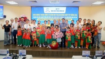 BVTW Huế: Dấu mốc 20 bệnh nhi Thalassemia ghép tủy thành công