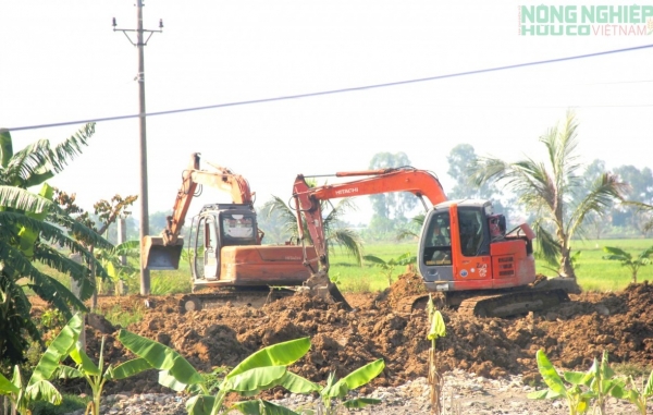 Nghệ An: Xử phạt hộ dân san lấp đất nông nghiệp trái phép 70 triệu đồng