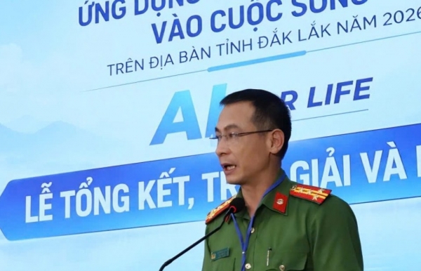 Đắk Lắk trao giải Cuộc thi AI for Life, lan tỏa ứng dụng trí tuệ nhân tạo vào đời sống