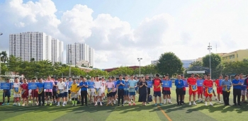 Hải Phòng: Tưng bừng khai mạc Giải bóng đá Cán bộ, đoàn viên, thanh niên năm 2026