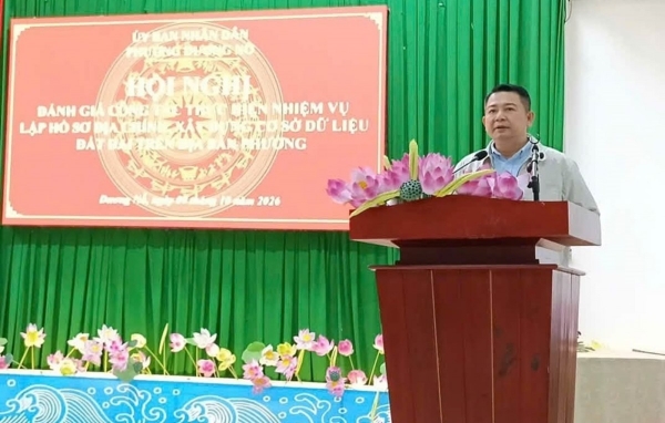 Huế: Phường Dương Nỗ đẩy mạnh xây dựng cơ sở dữ liệu đất đai, thúc đẩy chuyển đổi số