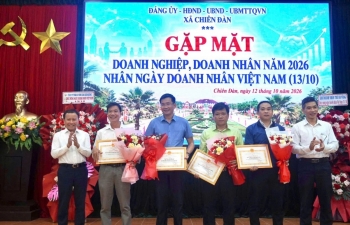 Đà Nẵng: Xã Chiên Đàn gặp mặt doanh nghiệp dịp 13/10