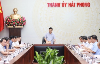 Hải Phòng: Thường trực Thành ủy cho ý kiến chỉ đạo các nội dung trọng tâm theo Quy chế làm việc