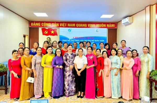 Lan tỏa yêu thương, tiếp sức phụ nữ đơn thân vượt khó