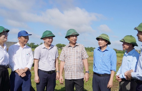 Quảng Trị: Thực hiện dồn điền, đổi thửa gắn với phát triển vùng nguyên liệu lúa tại xã Vĩnh Thuỷ