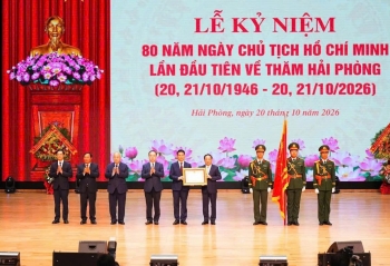 Hải Phòng long trọng tổ chức Lễ kỷ niệm 80 năm ngày Bác Hồ về thăm và đón nhận Huân chương Lao động hạng Nhất
