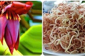Hoa chuối - Món ăn dân dã nhưng lợi ích bất ngờ cho sức khỏe