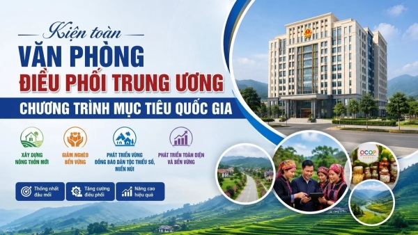 Kiện toàn Văn phòng Điều phối Trung ương Chương trình mục tiêu quốc gia