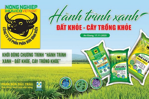 Khởi động chương trình “Hành trình xanh - đất khỏe, cây trồng khỏe”