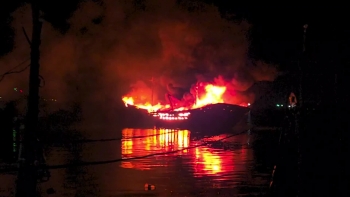 TP. Huế: Kịp thời khống chế vụ cháy trong đêm, không thiệt hại về người