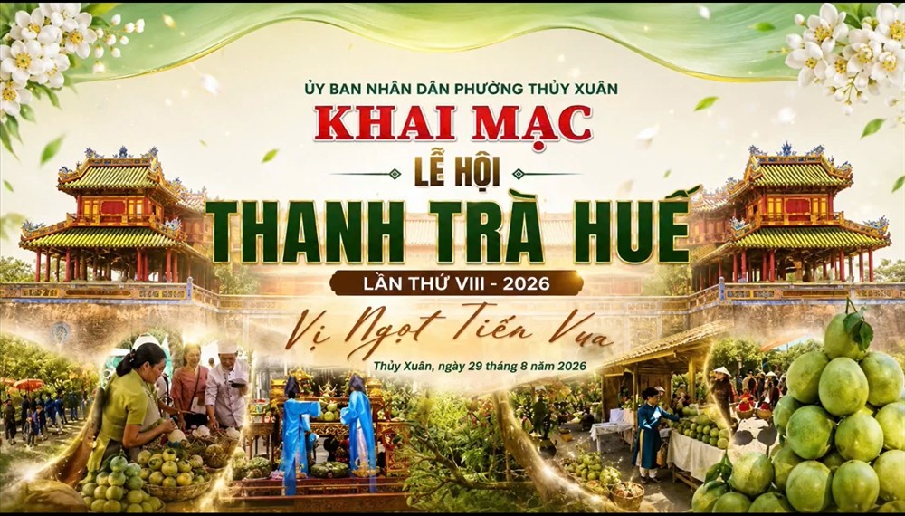 THANH TRÀ TIẾN VUA - HƯƠNG VỊ ĐẶC SẢN XỨ HUẾ